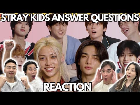 Stray Kids Answer Questions About Each Other | Teen Vogue REACTION!!