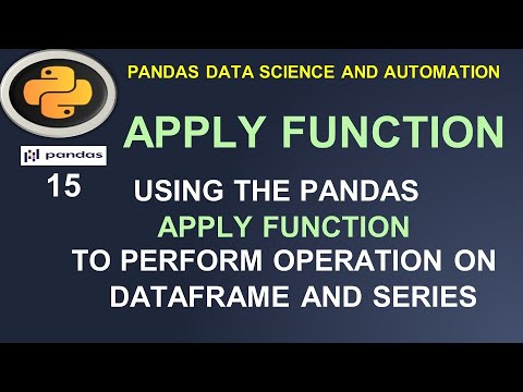 Python Pandas Tutorial: Pandas Apply Function and Vectorization #15