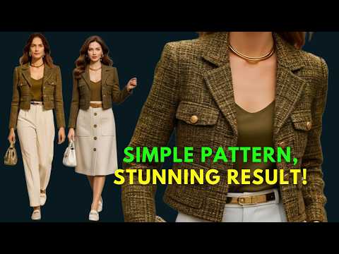 Tailored Jacket Patternmaking — The Lesson I Wish I Learned Earlier