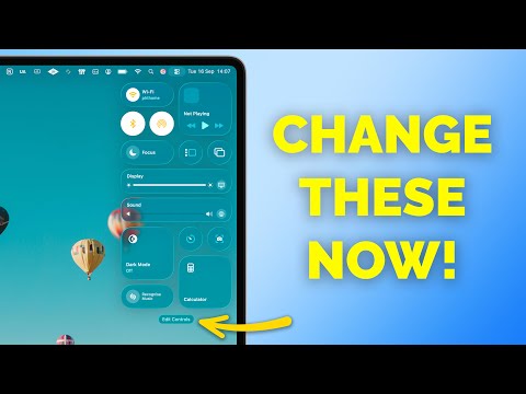 macOS Tahoe (26) - Change these Settings NOW!