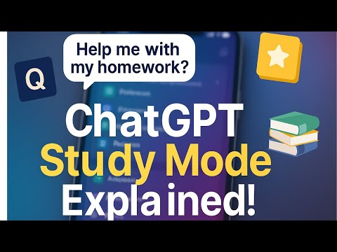 🎓 Mastering ChatGPT Study Mode: A Game Changer for Educators & Students