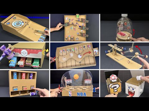 Simple and Fun Cardboard Craft Projects for Home Play