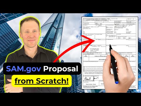 Government Bid Proposal Training Step-By-Step: Paint Inspection Proposal Bid Response on SAM.gov