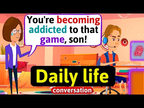 Playing online conversation - Everyday English Conversation - English Conversation Practice