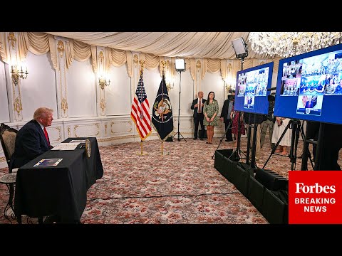BREAKING NEWS: Trump Takes Questions From Military Service-Members On Thanksgiving Video Call