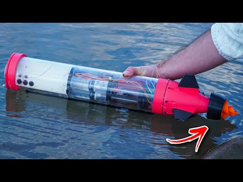 Building a Submarine: Testing a "Forbidden" Propeller Shape.