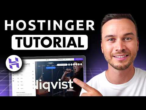 Hostinger Website Builder Tutorial 2025 - Step by Step