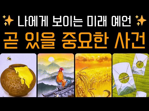 [타로] 곧 있을 중요한 사건