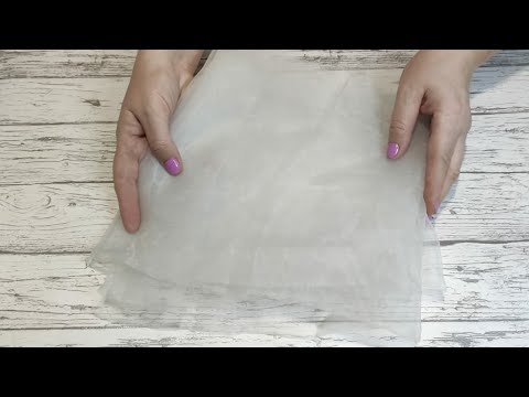 DID NOT THROW OUT THE RESIDUE OF TULLE AND LET THEM INTO BUSINESS | COOL IDEA FROM TULLE!