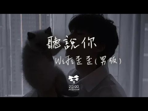 WiFi 歪歪 - 聽說你(男版)「聽說你為他做的 件件是我 曾經求而不得」【動態歌詞】♪