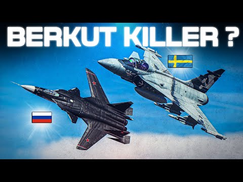 Jas-39 Gripen Vs Su-47 Berkut | MODERN DOGFIGHT | Digital Combat Simulator | DCS |