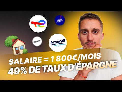 34 ans, il gagne 1 800€/mois et épargne 49% | Présentation de patrimoine