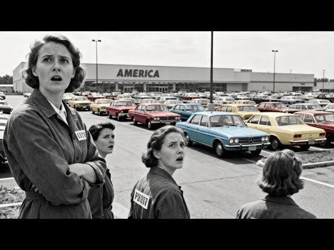 Female German POWs Saw an American Supermarket Parking Lot Full of Cars—Everyone Drove Just For Food