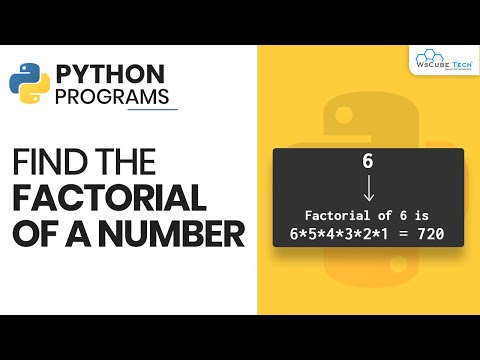 Find the Factorial of a Number - Python Program Tutorial🔥