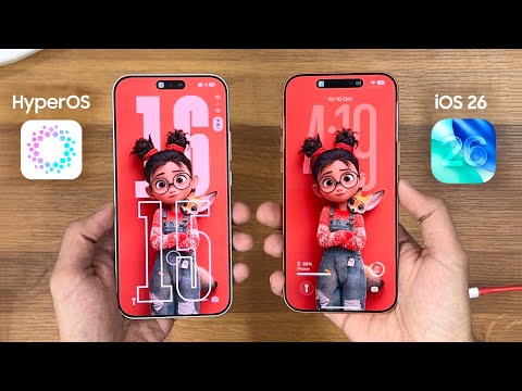 Xiaomi HyperOS 3.0 vs iOS 26 - COMPARISON | Animations & Customization!