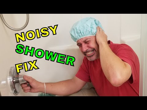 DIY noisy shower valve fix