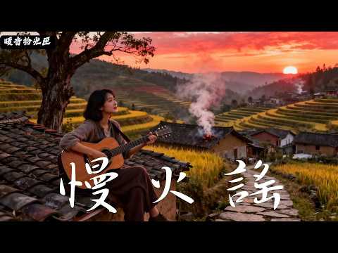 【慢火謠】｜2025最好聽華語民谣歌单｜工作・助眠・疗愈最佳背景音樂 |原創民謠抒情歌曲✨｜舒緩療愈系歌單 🎧#無廣告音樂  #疗愈歌曲 #民謠吉他 #讀書音樂 #回家的路 #懷舊音樂 #中文歌