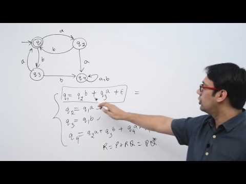 28 finite automata to regular expression