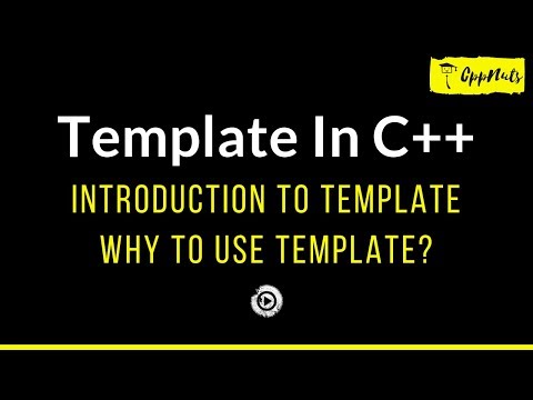 Template In C++