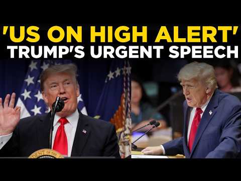 BREAKING NEWS LIVE: Trump Issues Urgent Warning, Nation on Edge | Trump's Emergency Announcement