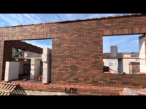 Грамотное перекрытие оконных проемов. Один из вариантов перекрытия в подробностях. Covering window.