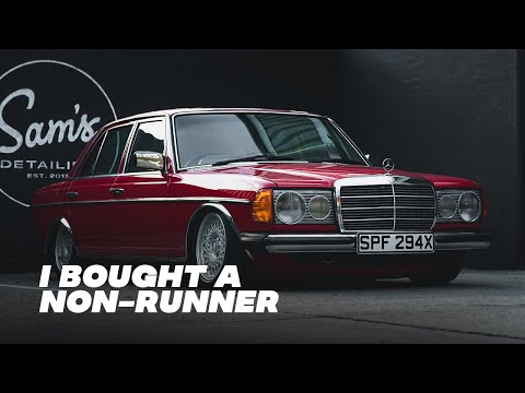 Detailing Transformation of a 40 YEAR OLD MERCEDES W123