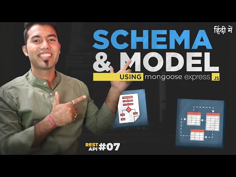 Rest API #7: Create Schema & Model (Collection & Tables) using Mongoose & Express JS