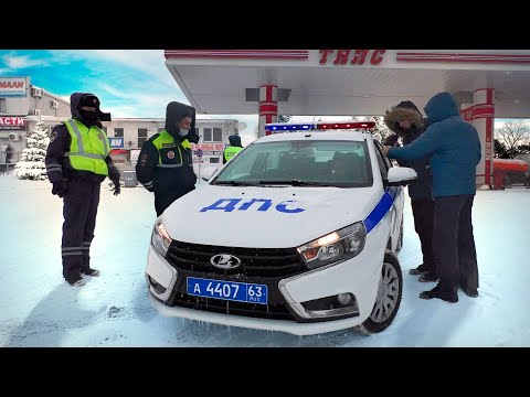 Дерганый Капитан и развод за тонировку / Когда остановил не тот ДЖИП