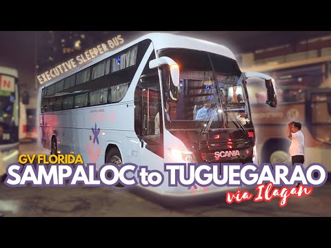 Maiden Trip of GV Florida’s Scania Executive Sleeper Bus | Sampaloc, Manila to Tuguegarao, Cagayan