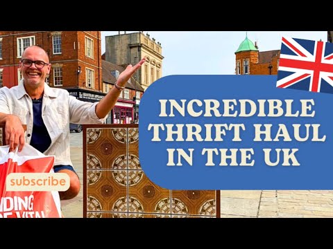🇬🇧 INCREDIBLE THRIFT HAUL IN UK | Grantham Lincolnshire #goodwill #vintage #charityshops #thrifting