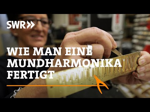 How to make a harmonica | SWR Handwerkskunst