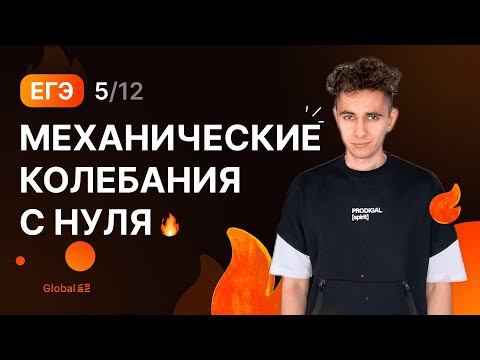 МЕХАНИЧЕСКИЕ КОЛЕБАНИЯ С НУЛЯ | Финальный Курс ЕГЭ 2024 | Эмиль Исмаилов - Global_EE