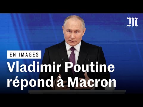 Envoi de militaires en Ukraine : Vladimir Poutine répond à Emmanuel Macron