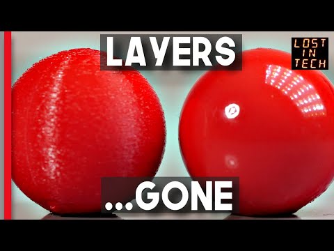 The Smoothest Filament: 3D Printing without layer lines!