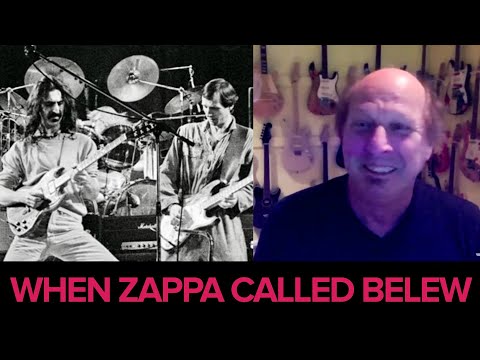 How Belew got the Zappa gig