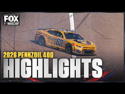 NASCAR Cup Series: 2026 Pennzoil 400 at Las Vegas Motor Speedway Highlights 🏁 NASCAR on FOX