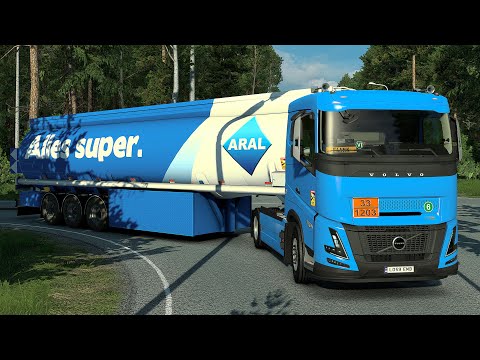 Volvo FH6 Aero Gasoline Delivery Through Nordic Horizons | ETS2 1.57 Scenic Gameplay #ets2