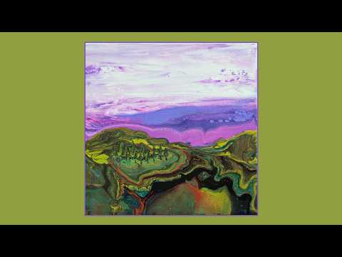 #6191 Classic Fav Dirty Transfer & Tilt Fluid Acrylics Landscape 11.12.2019 Experimental art