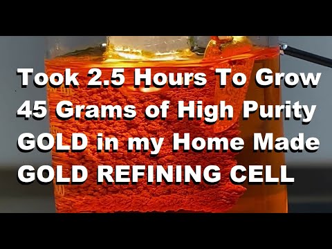 Electrolytic Gold Cell Part 2