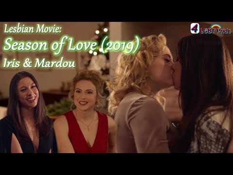 Bride Falls for the Runaway Groom's Sister |"I Just Want Christmas with You"| Lesbian Movie Edits