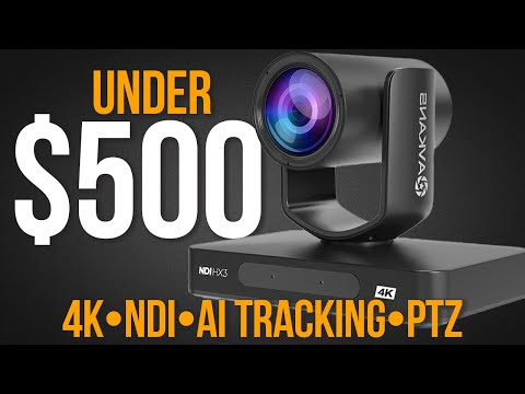 Affordable 4K AI PTZ Camera Review (Under $500)