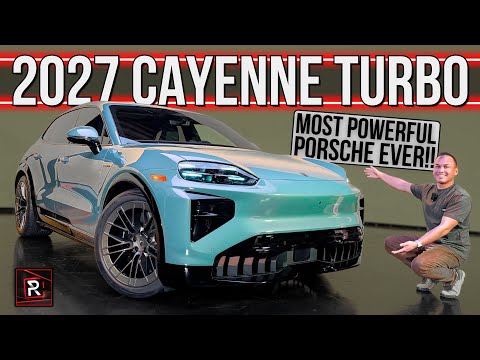 The 2027 Porsche Cayenne Turbo Electric Ushers In A New Crazy Era Of Power & Technology