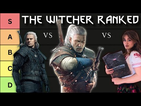 THE WITCHER ranked by a Polish fan 🐺 | books vs games vs tv show