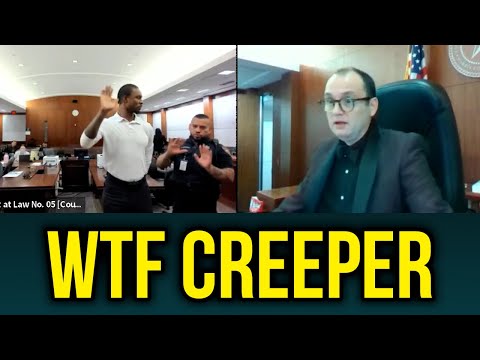 Huge creeper goes before Judge Fleischer