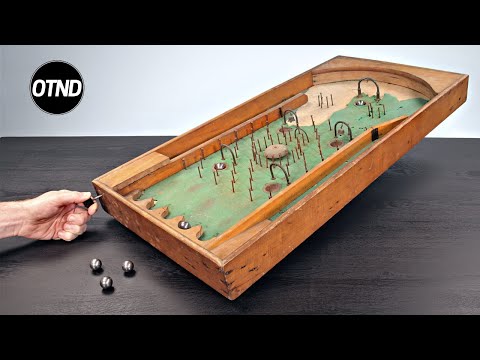 1930s Wood Pinball Restoration