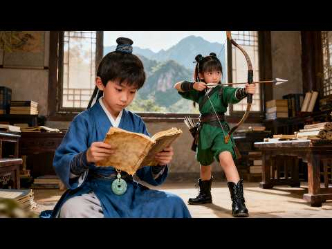 Kung Fu Siblings Go Down the Mountain to Find RelativesâTake Down Villains Straight Up on the Way!