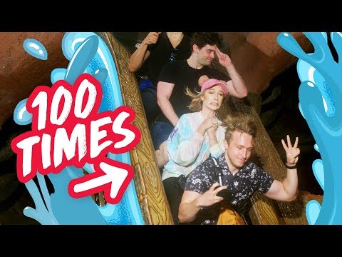 CAN WE RIDE SPLASH MOUNTAIN 100 TIMES?