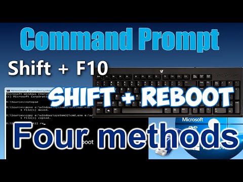 How to open Command Prompt before logging into Windows if you Forgot your Password➡️4 ways