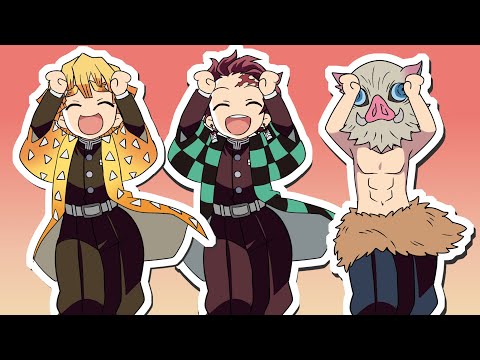 KImetsu no yaiba Caramelldansen
