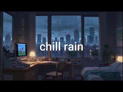 Private Rain Window Vibes 🌧️ Chill Lofi to Study & Focus 📖☕